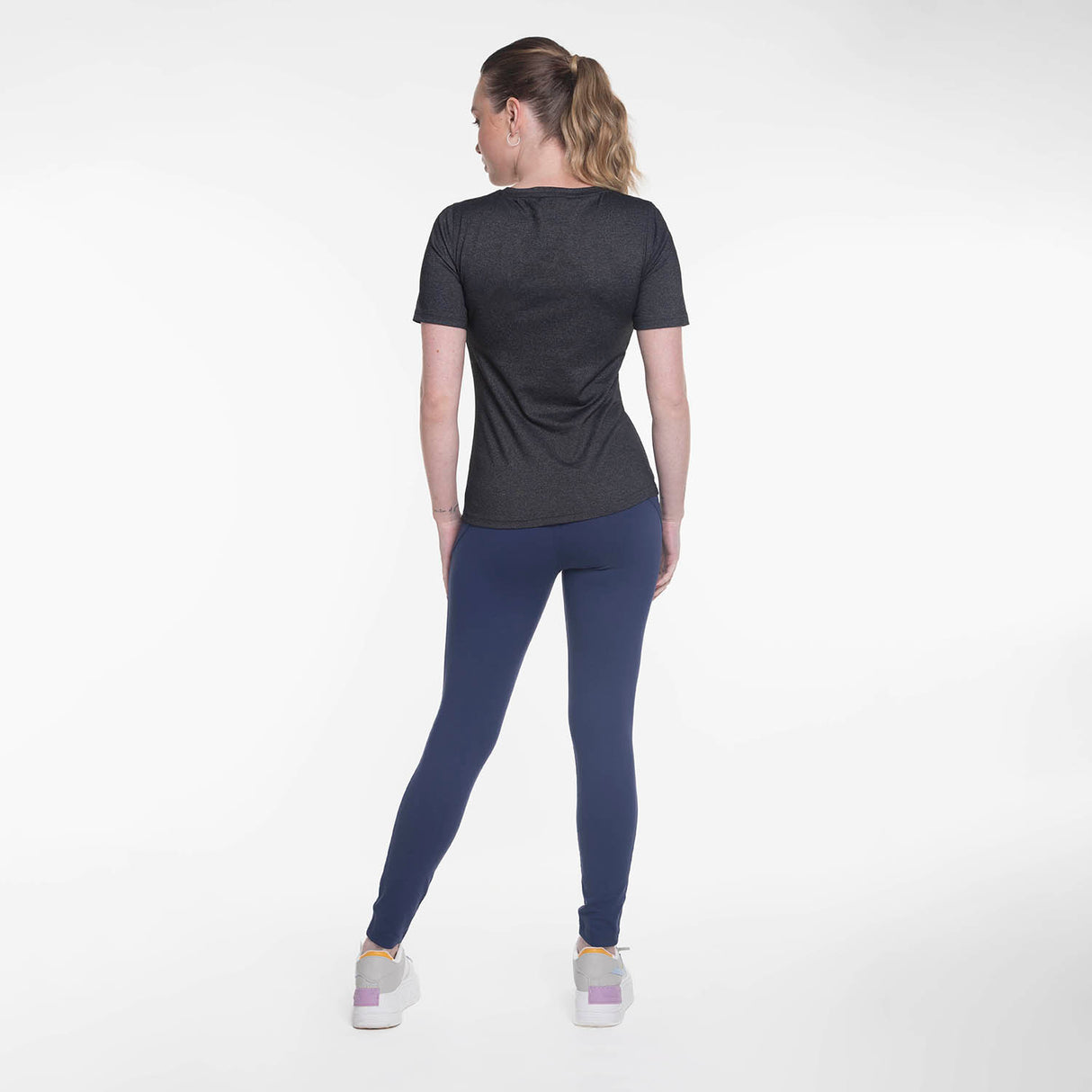 Polera M/C Basic Titanio Everlast
