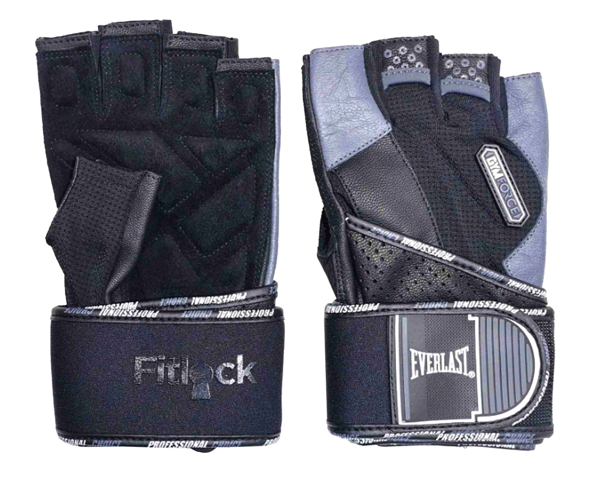 GUANTE FITNESS EVE PRO HOMBRE NE/GR