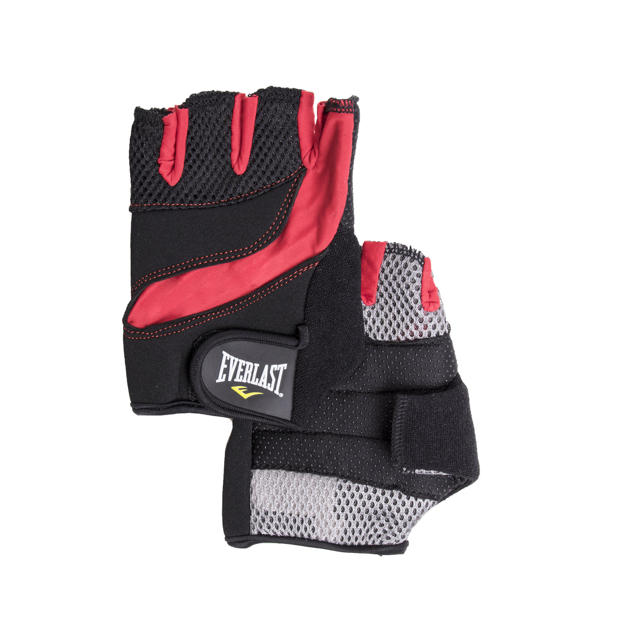 Guante Treck Alpino Negro-Rojo Everlast