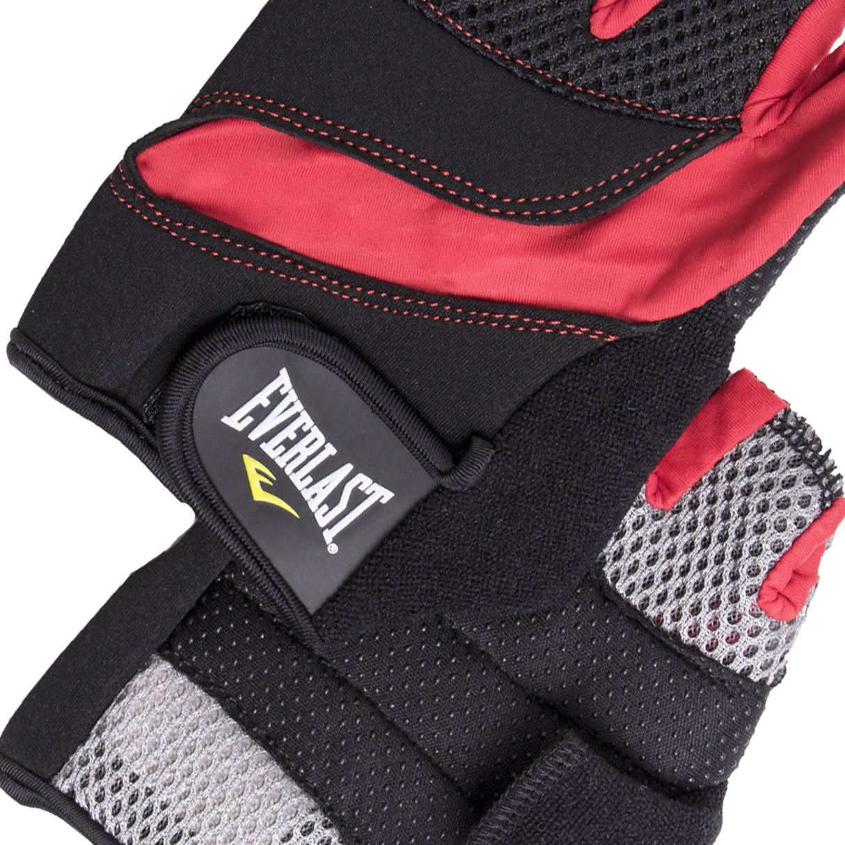 Guante Treck Alpino Negro-Rojo Everlast
