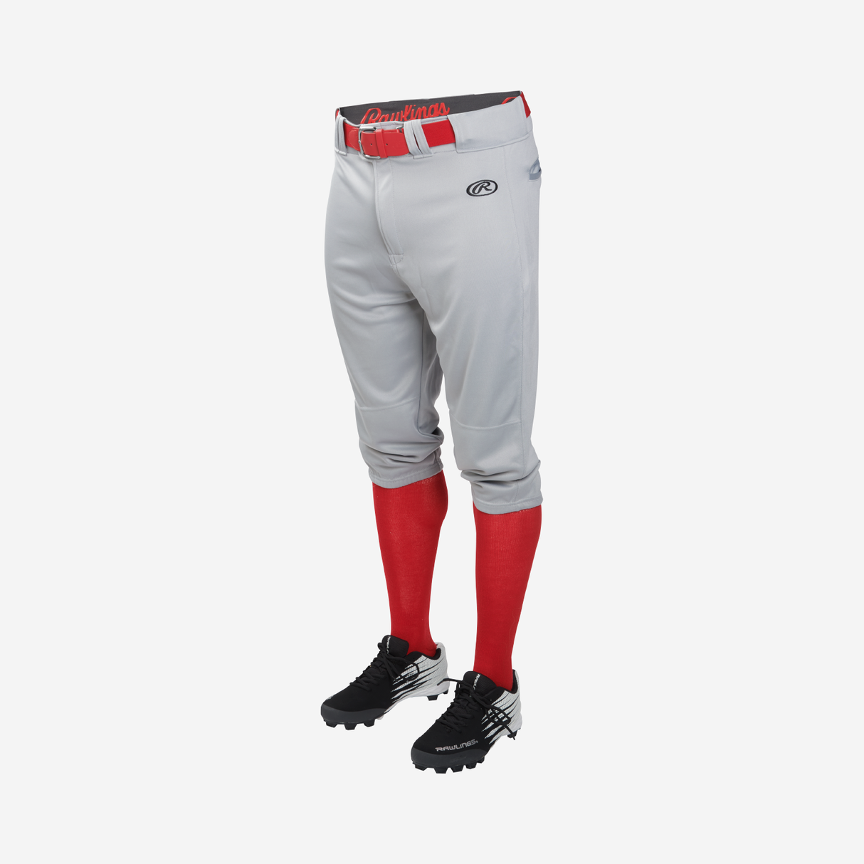 Pantalon De Baseball Para Lanzador Adulto 3/4-Gris Rawlings