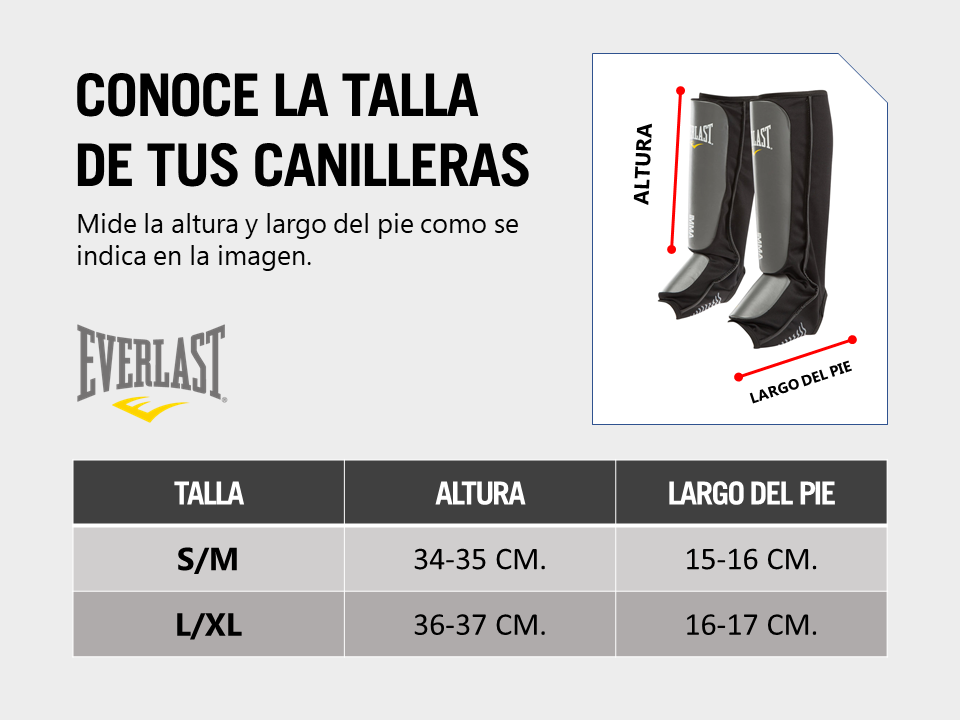 Canilleras Mma Gel Everlast