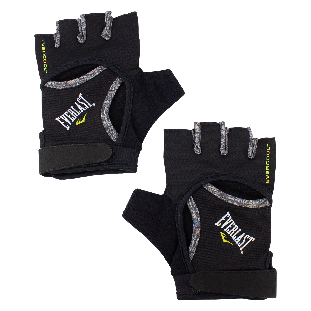 Guantes Fitness Vento Negro/Gris Mujer Everlast