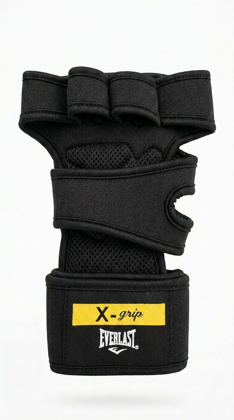 GUANTE FITNESS EVE XGRIP HOMBRE NE/AM