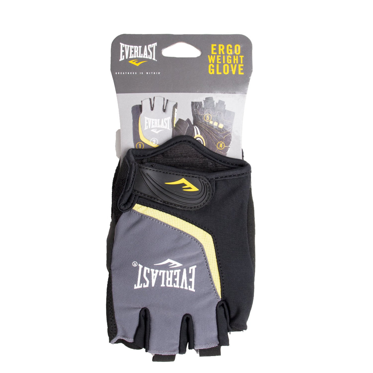 Guantes Treck Ergo Gris Everlast
