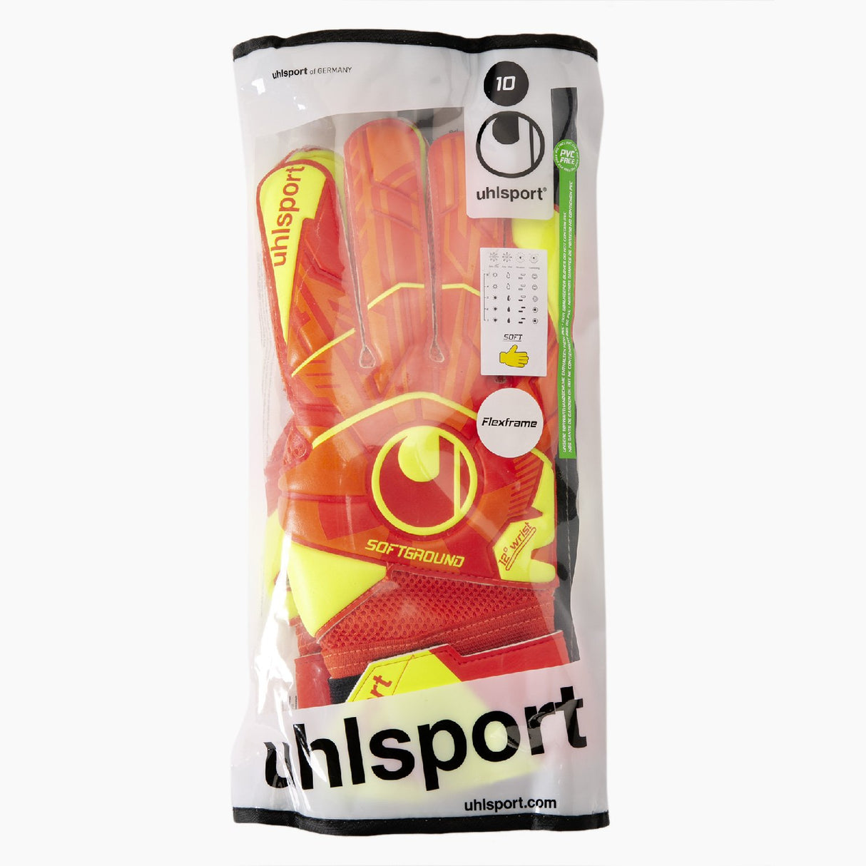 Guantes Arquero Uhl Dynamic Impulse Soft Flex Frame (Férula ) Na/Am