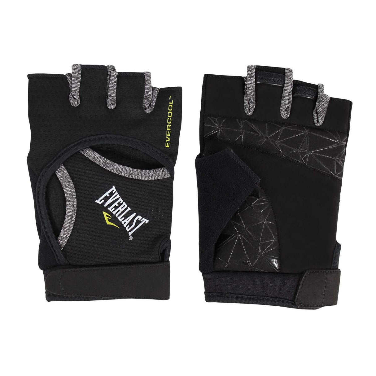 Guantes Fitness Vento Negro/Gris Mujer Everlast
