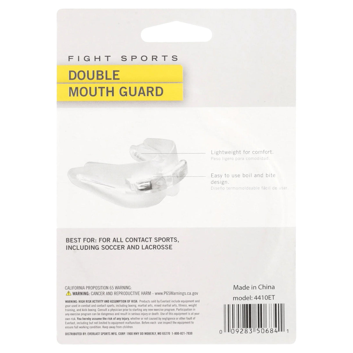 BUCAL EVERLAST DOUBLE - TRANSPARENTE