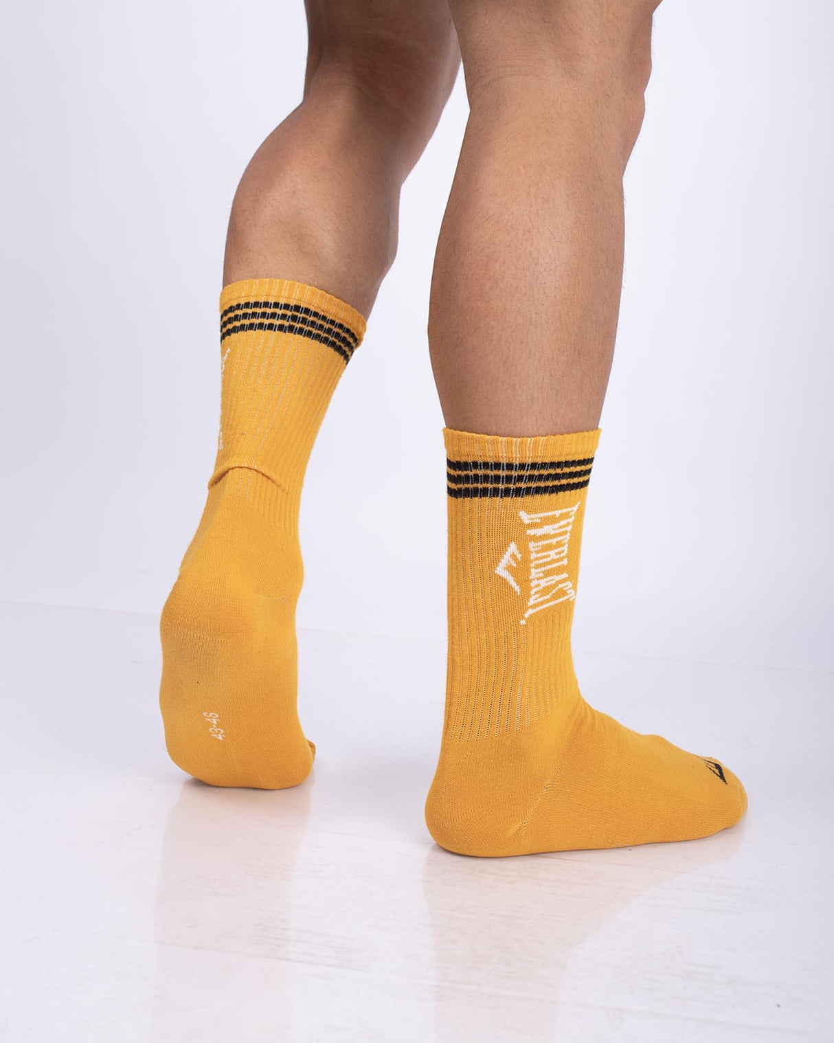 Tripack Calcetines Roma Amarillo-Negro-Gris Everlast