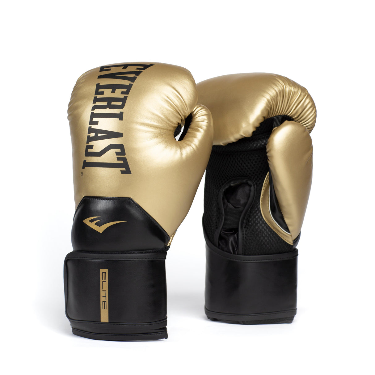 GUANTE BOX EVERLAST ELITE 2 DORADO/NEGRO