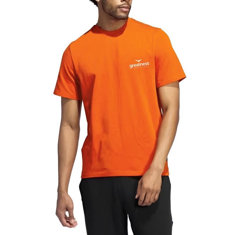 POLERA NARANJA - ESTAMPA UNICA