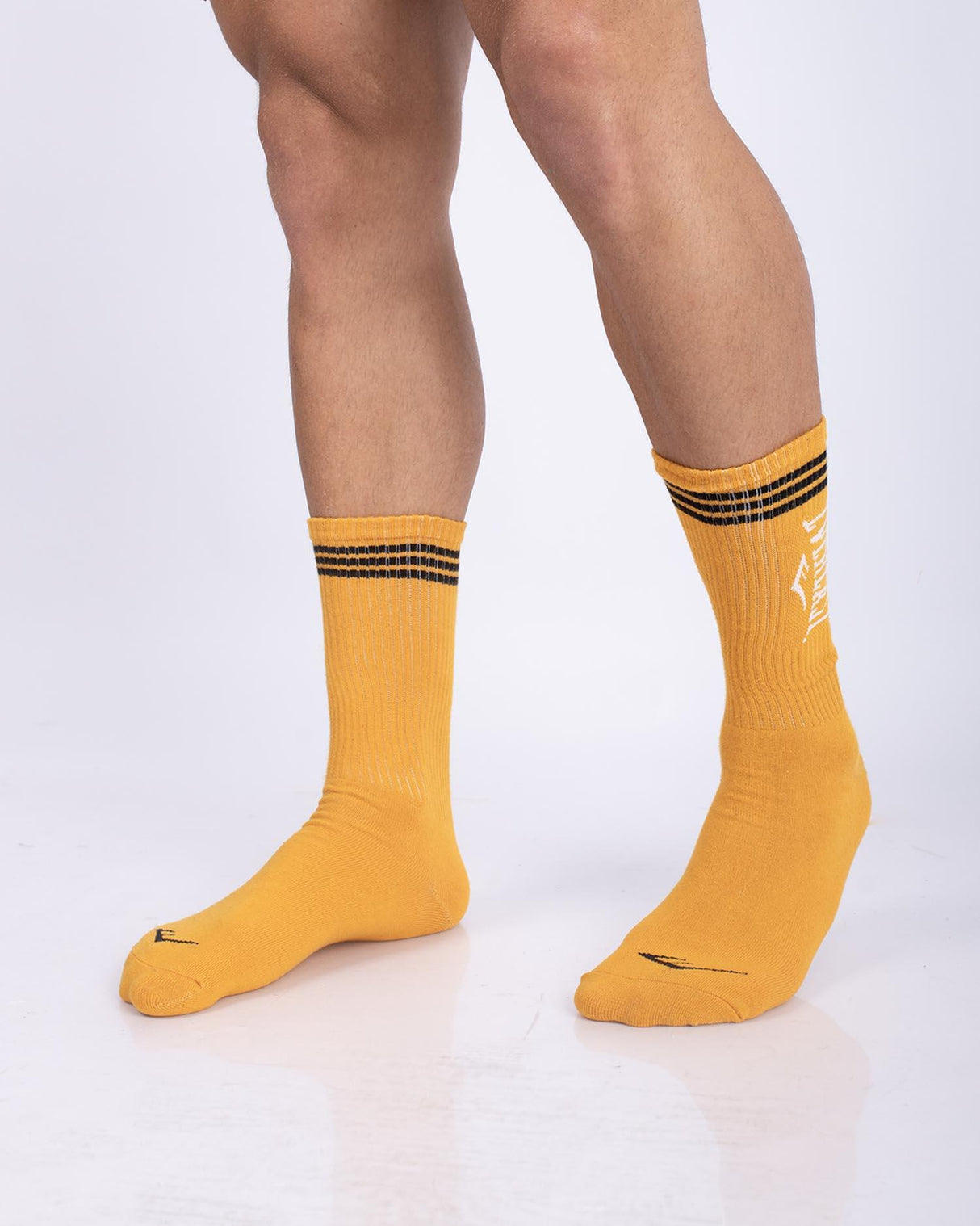 Tripack Calcetines Roma Amarillo-Negro-Gris Everlast