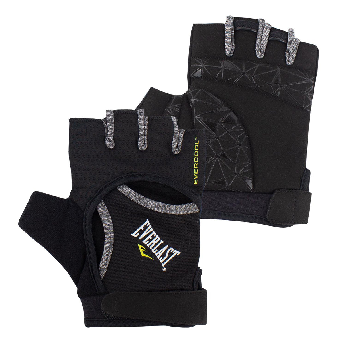 Guantes Fitness Vento Negro/Gris Mujer Everlast