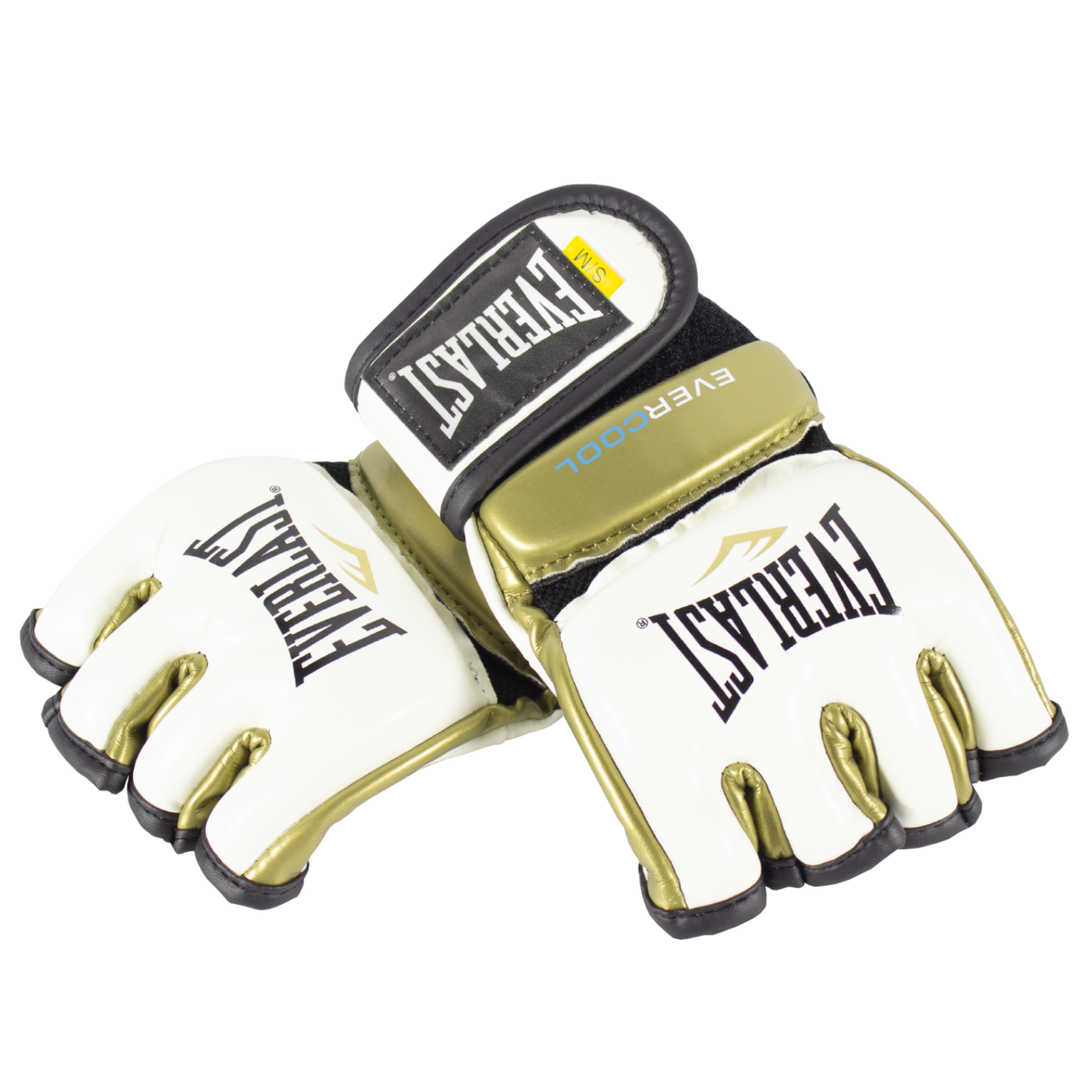 Guantes MMA Everstrike Mujer Blanco/Dorado