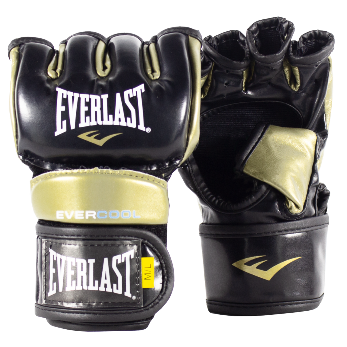 Guantes MMA Everstrike Negro/Dorado