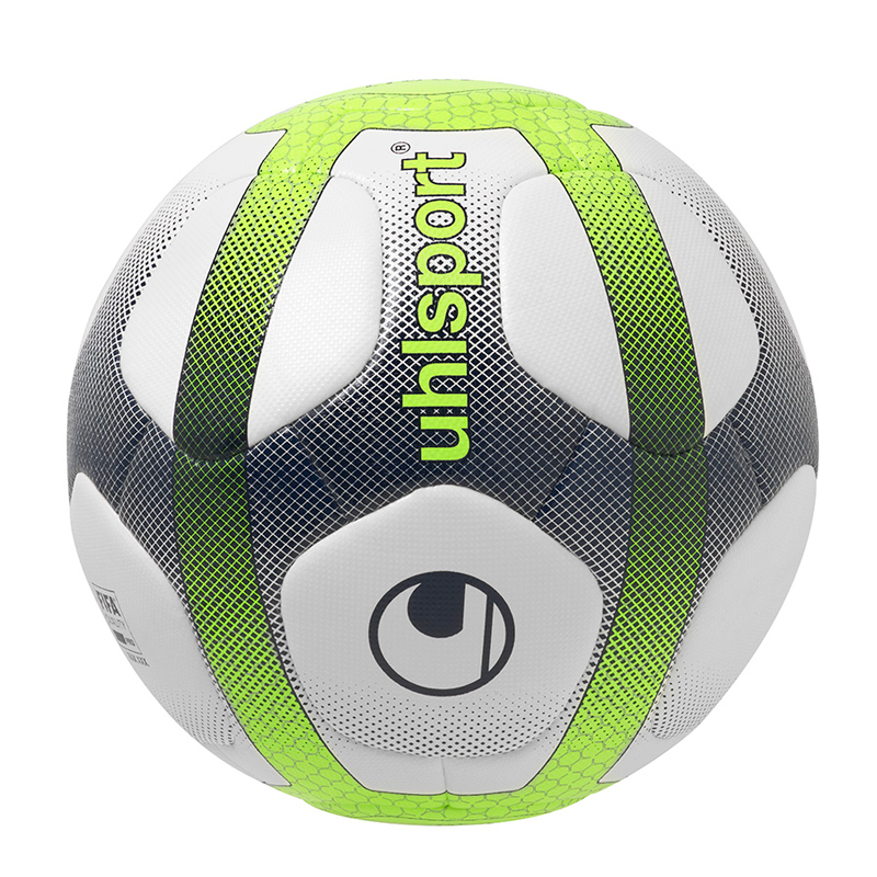 PELOTA FUTBOL ELYSIA MATCH BLANCO/AZUL/AMARILLO FLUOR N°5