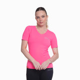 Polera M/C Basic Fucsia Everlast