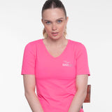 Polera M/C Basic Fucsia Everlast