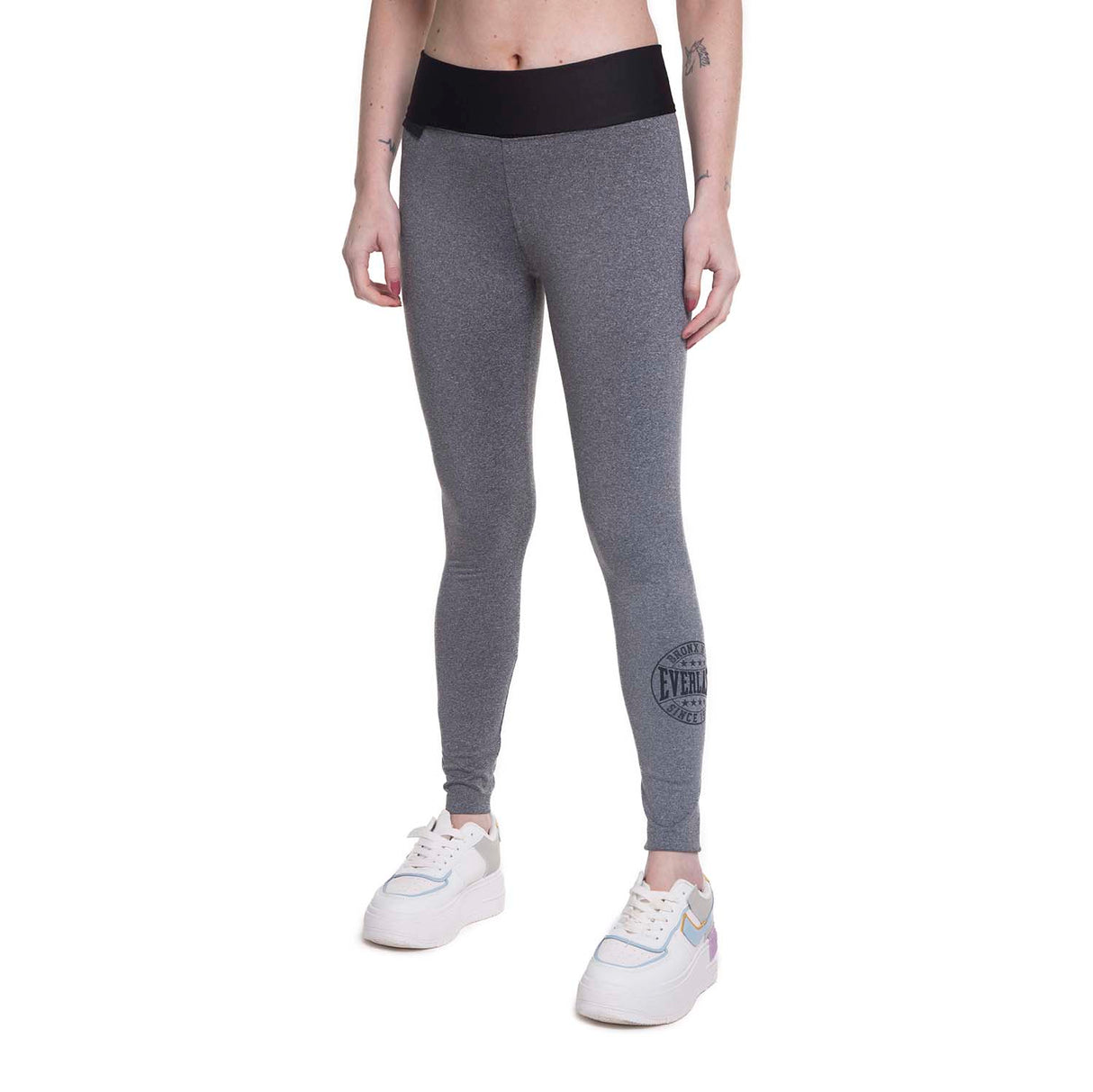 Legging Long Band Basic Two Charcoal Everlast