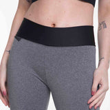 Legging Long Band Basic Two Charcoal Everlast