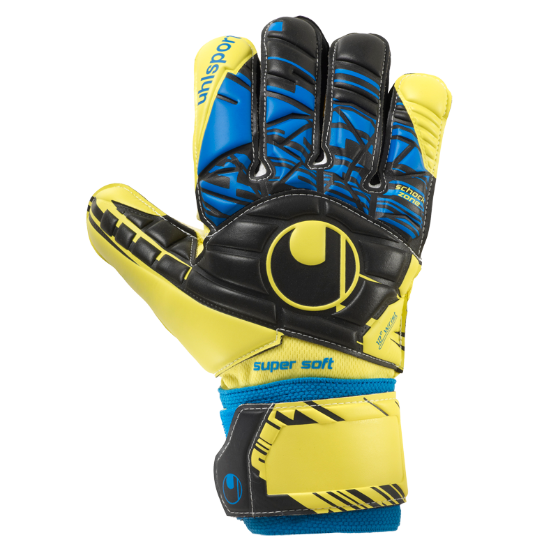 Guantes Arquero Uhl Speed Up Now Supersoft Lite Am/Ne