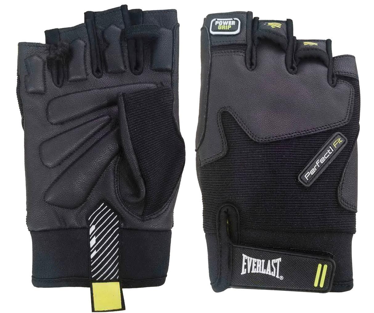 GUANTE FITNESS EVE PLUS HOMBRE NEGRO