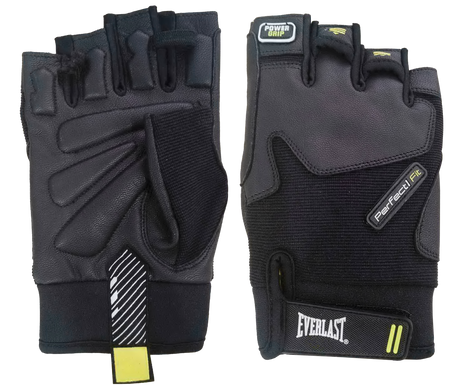 GUANTE FITNESS EVE PLUS HOMBRE NEGRO