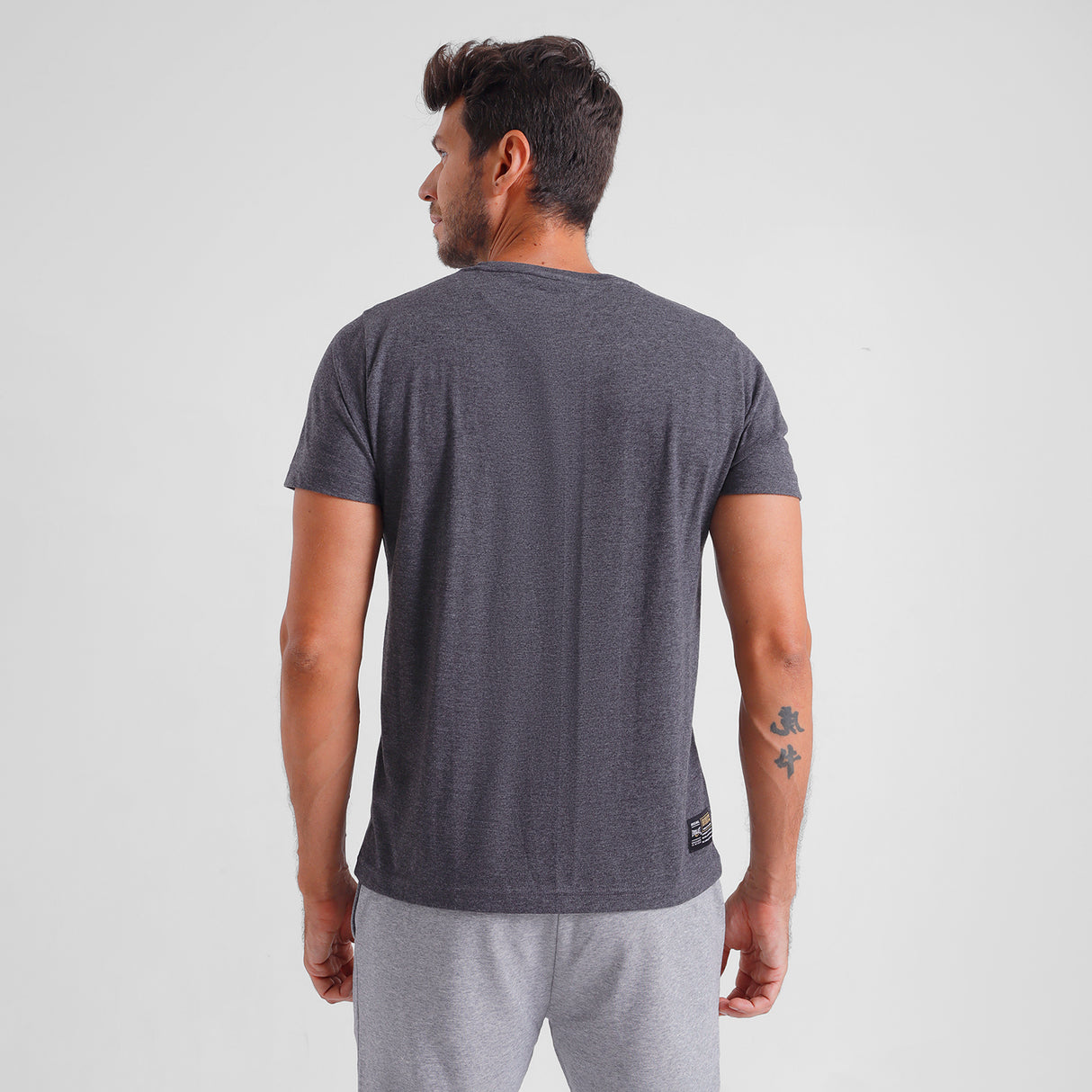 Polera Atlantic Dark Melange Everlast