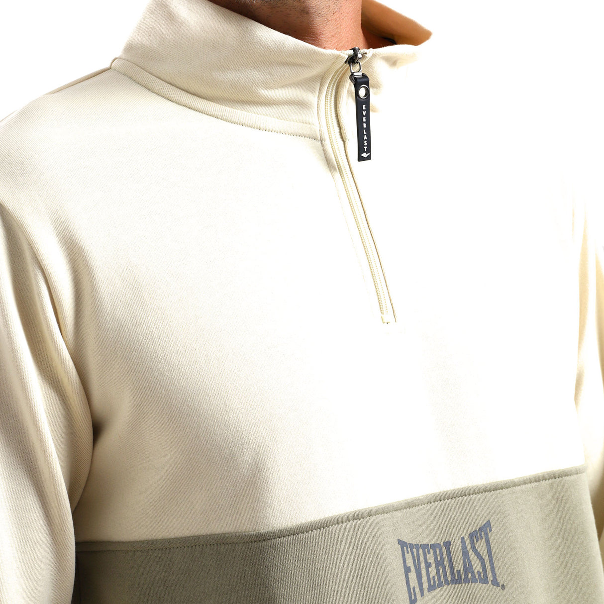 Polerón Hook Qtr Zip Cblock Everlast Ecru