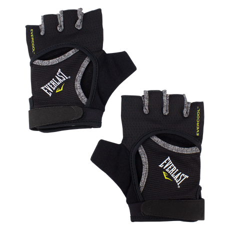 Guantes Fitness Vento Negro/Gris Mujer Everlast