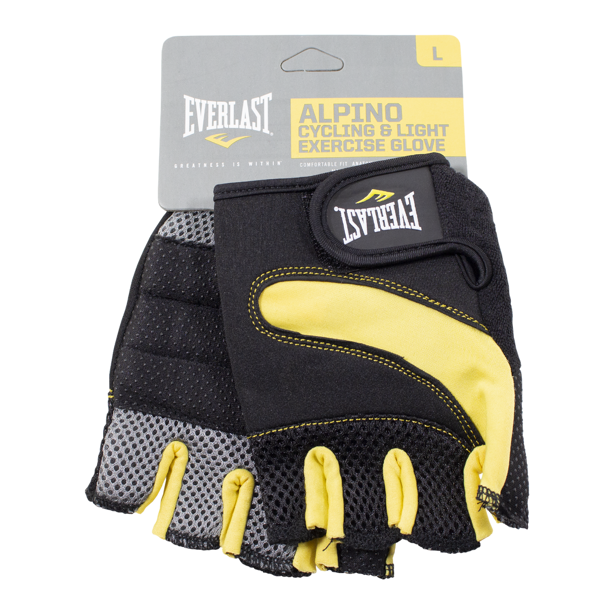 Guante Treck Alpino Negro/ Amarillo Everlast