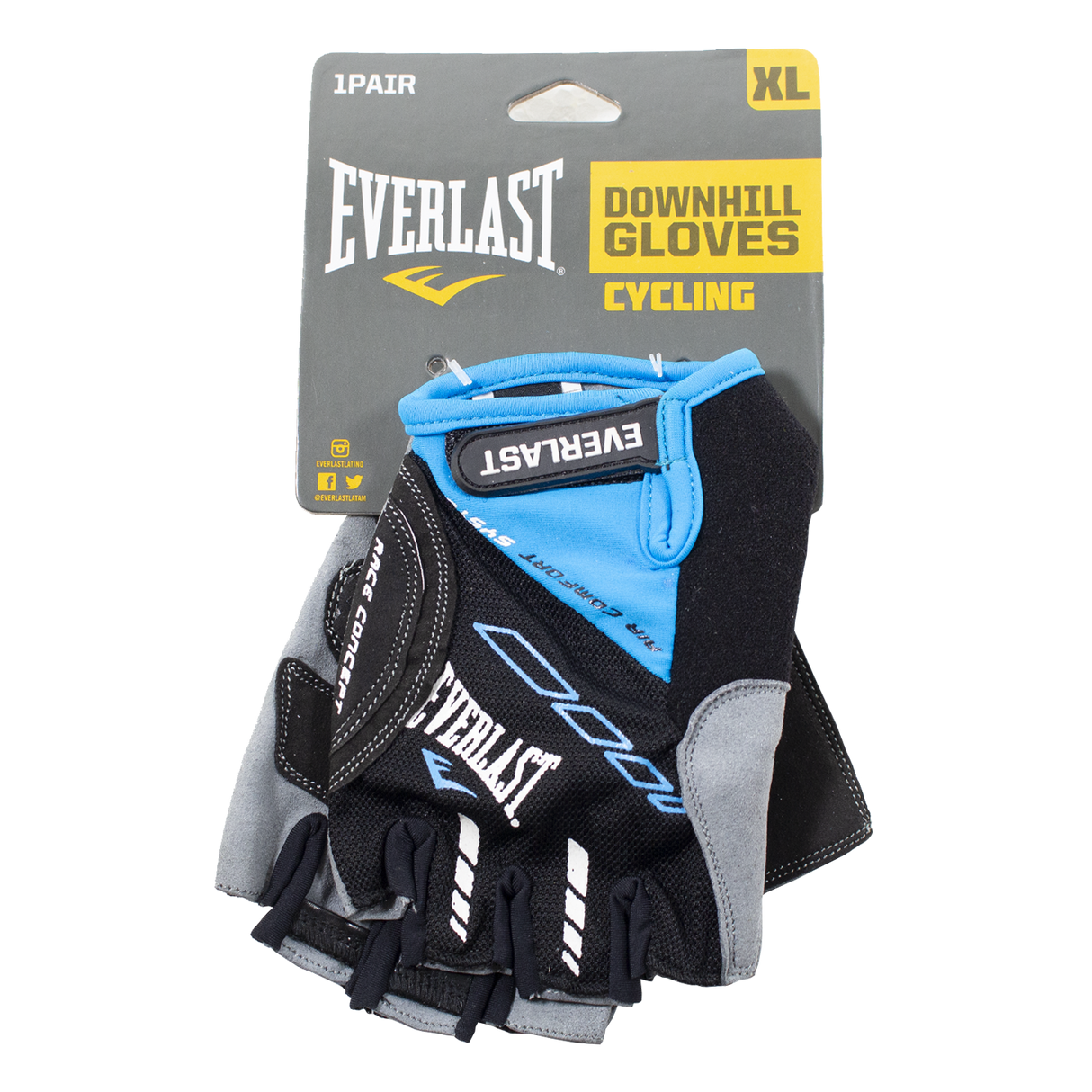 Guantes Treck Down Hill Aqua Everlast