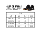 Zapatillas de Boxeo Everlast PIVT Low Top Negro