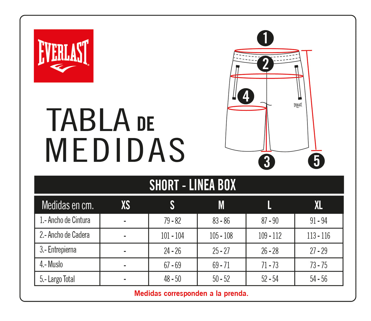 Short Swing 2.0 Everlast Negro