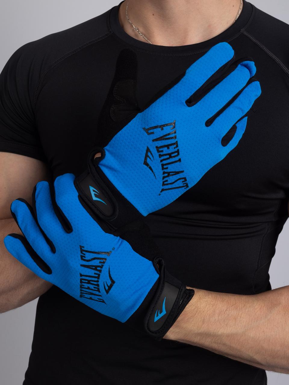 Guante Crossfit Negro/Azul Everlast