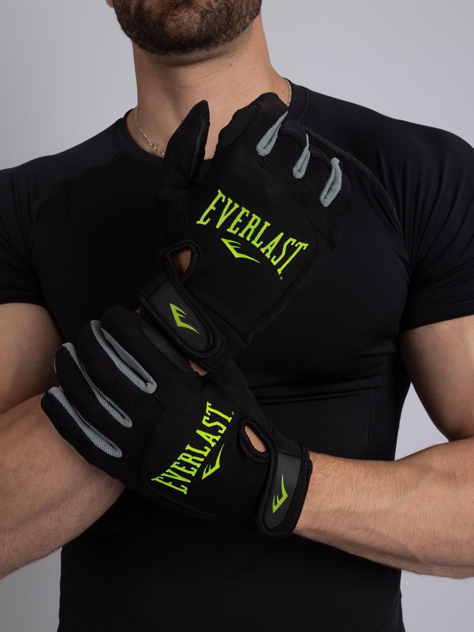 Guante Crossfit U-Plus Ne/Gr/Li Everlast