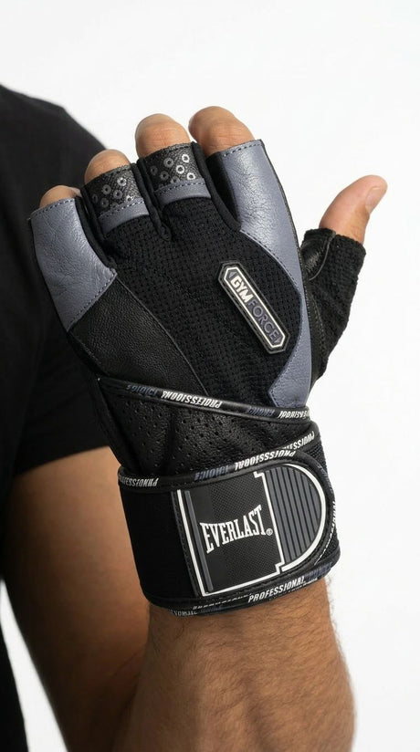 GUANTE FITNESS EVE PRO HOMBRE NE/GR