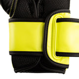 Guantes De Box Powerlock 2 Tr Hook & Loop  Am Neon / Negro