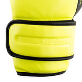 Guantes De Box Powerlock 2 Tr Hook & Loop  Am Neon / Negro