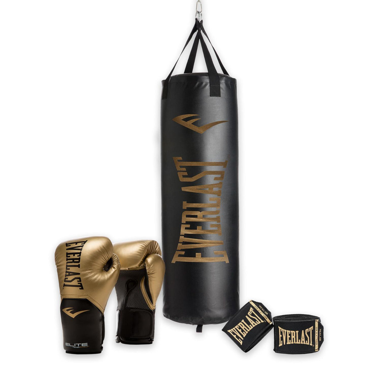 Kit de Boxeo Dorado Everlast