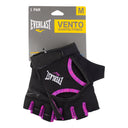 Guantes Fitness Vento Negro/Rosado Mujer Everlast
