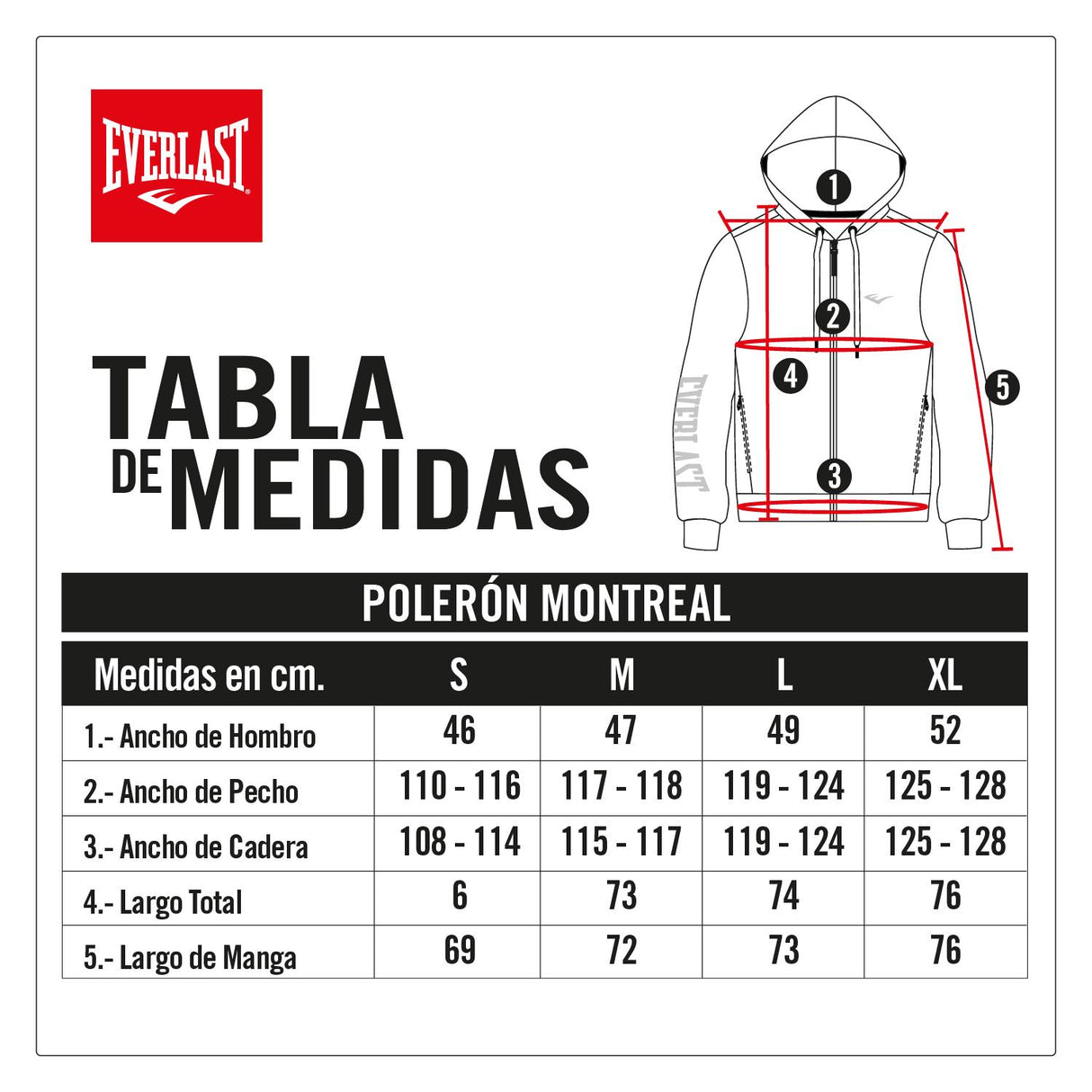 Polerón Montreal Everlast