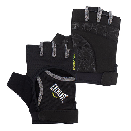 Guantes Fitness Vento Negro/Gris Mujer Everlast