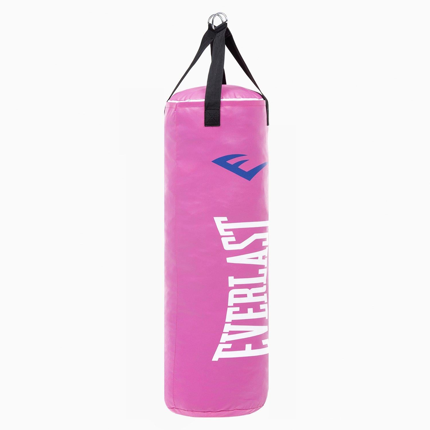 Saco de Boxeo Everlast Powerlock Nevatear Rosado Blanco 100 cm